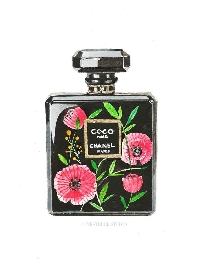 VC;  Vintage Perfume ATC