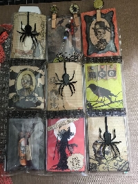 Pocket Letters: Dark/Spooky/Goth/Horror/Halloween
