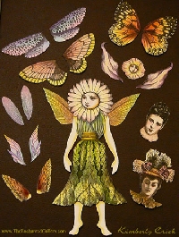 Paper Art Doll: Fairy (by: Helena8664)