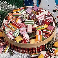 Deck the Halls...with Christmas candies!  