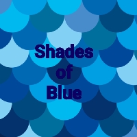 ATC - Color Series #3 - Shades of Blue