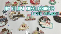 Handmade Embellishments Swap December