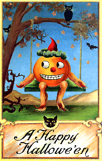 SUSA - Vintage Halloween ATC