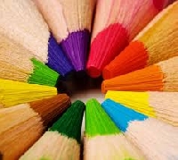 ATC using colored pencil