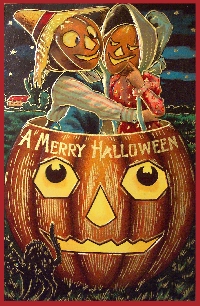Halloween Postcard Swap