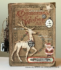 AACG: Christmas Altered Book Cover