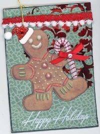 **ATC's Only***    Gingerbread Person  ATC