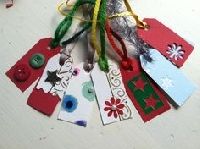 CPG Recycled Holiday Card Tags - Global 