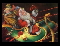 Santa Christmas Cards