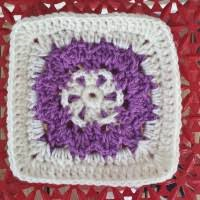 HG ~ Monthly Crocheted Granny Squares, Month #5