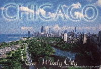Big City Tourist Postcard - USA