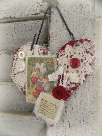 AACG: Vintage Valentine Heart