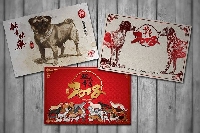 Chinese New Year's Postcard Swap