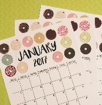 WYIM ~ Make something using last years calendar! 