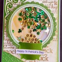 St. Patrick's Day paper craft artist choice