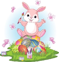 Easy Easter Card - Bunny 