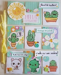 FTLOMPL:  Cactus/Succulents Mini Pocket Letter