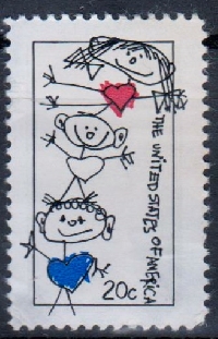ATC: Draw a postage stamp