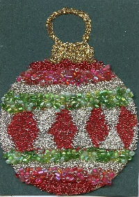 Christmas Ornament ATC Swap