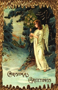 Christmas Angel Postcards