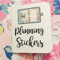 3 Sheets of Planner Stickers