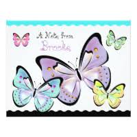 BL ~ Let's Make A Butterfly Notecard!