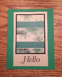 IWTS: A Simple Washi Hello