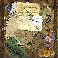 AACG:  Vintage Nature Collage 4