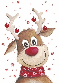 Christmas collection-VII Atc: Reindeer Christmas