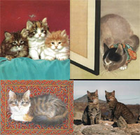 UHM: Cat Postcard Swap