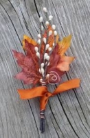 September Stocking Stuffer~Decorated Fall Leaf