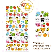 KAWAII Sticker sheet & 35 pcs. of stationary swap!