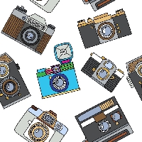 Camera or Photography Mini Pocket Letter