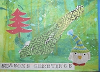 Christmas Mail Art and ATC