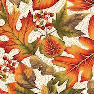 2.5 inch fabric strips swap - Fall Leaves