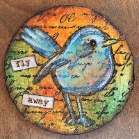 USATC: Artist Trading Coin w/a Bird Swap
