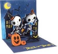 Let's swap those small Halloween Cards! USA only