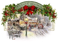 🎄 Christmas Card and Stickers - USA