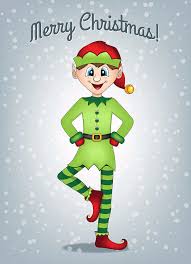 Elf Christmas/holiday greeting card swap