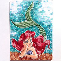 FF: Disney ATC #2 - The Little Mermaid