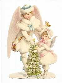 GAA: Christmas Angel ATC