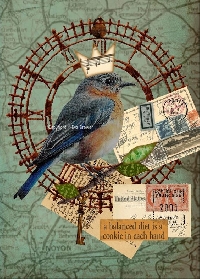 MFF: 4x6-inch Bird Collage