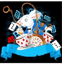 CG: Alice in Wonderland card