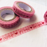 FTLOC#1-Valentine washi tape samples-US only