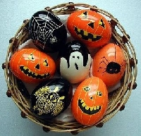 Halloween Easter Egg