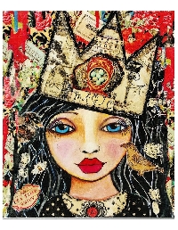GIRL WITH A CROWN MM 5x7