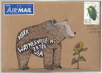 ISS: Mail Art #11 - Woodland Creatures