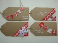 WTL: Washi Mail/Gift Tags