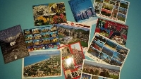 profile based postcard swap