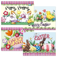 Anything Goes Easter Card & Flat Surprise Swap USA